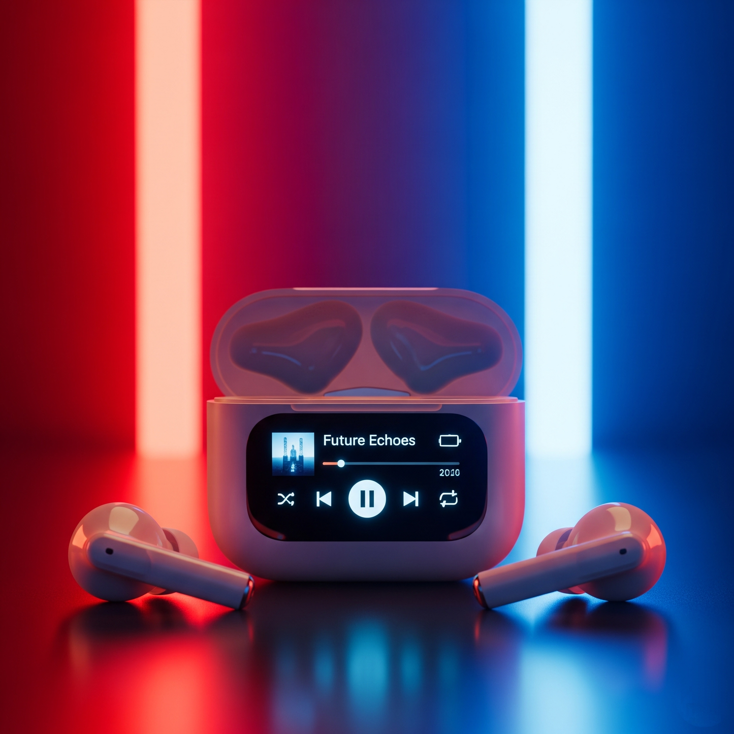 A9 Airpods Pro 2 – Active Noise Cancellation (anc) & Environmental Noise Cancellation (enc) | Touch Control | Wireless Earbuds With Charging Case