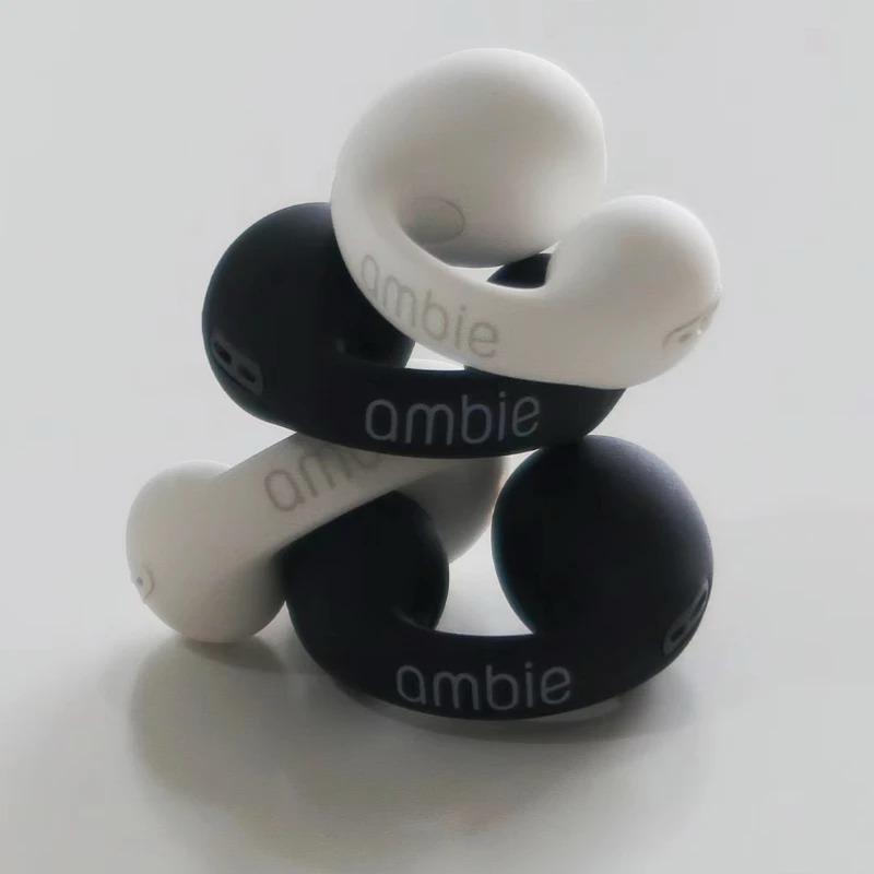 Arch Ambie Ear Cuffs | Bone Conduction Earbuds Ear Cuffs | Best Quality Earbuds Black/white (with Box) (random Colors)