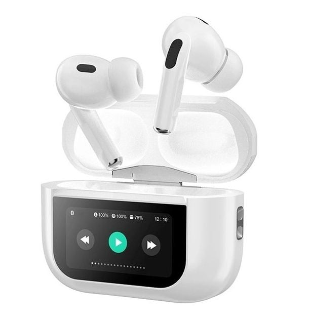 A9 Airpods Pro 2 – Active Noise Cancellation (anc) & Environmental Noise Cancellation (enc) | Touch Control | Wireless Earbuds With Charging Case